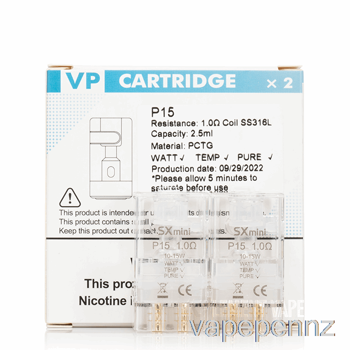 YiHi VP Replacement Pods 1.0ohm P15 Pods VAPE NZ